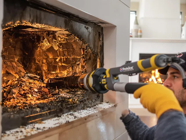 Professional chimney cleaning by Georgetown Chimney Sweep in Georgetown, GA