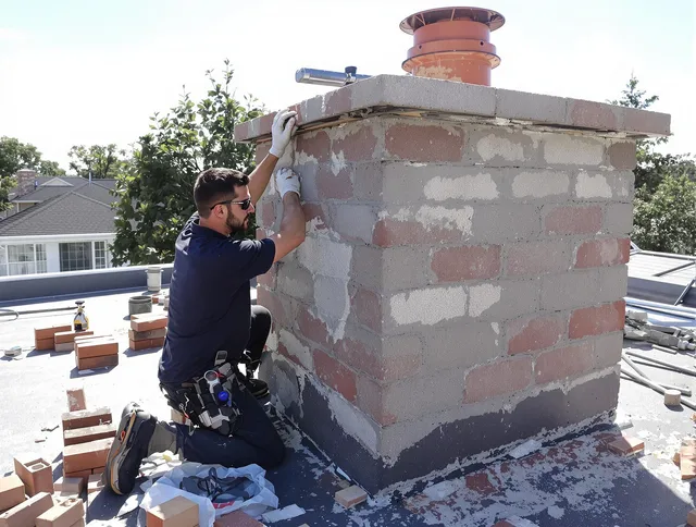Advanced chimney repair process by Georgetown Chimney Sweep in Georgetown, GA