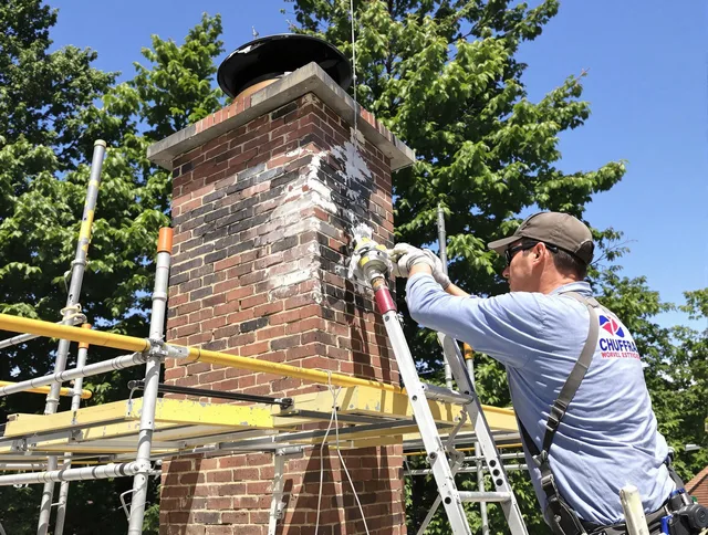 Structural chimney repair by Georgetown Chimney Sweep in Georgetown, GA